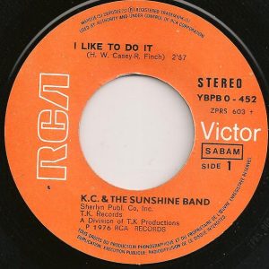 KC & The Sunshine Band - I Like To Do It / Come On In - Afbeelding 3