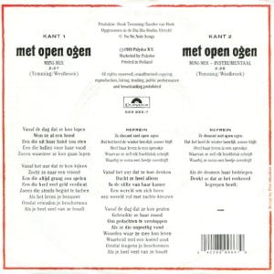 Het Goede Doel - Met Open Ogen (Mini Mix) - Afbeelding 2