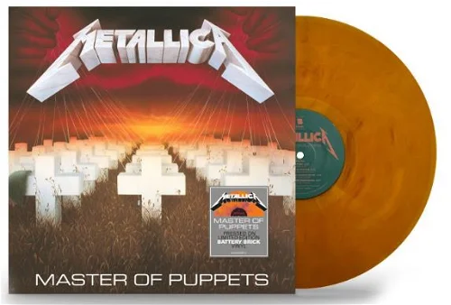 Metallica Master Of Puppets oranje