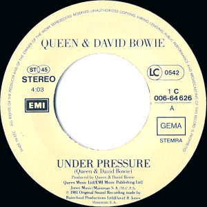 Queen & David Bowie - Under Pressure - Afbeelding 3