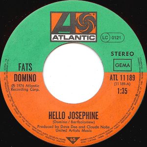 Fats Domino - Hello Josephine / Blueberry Hill - Afbeelding 3