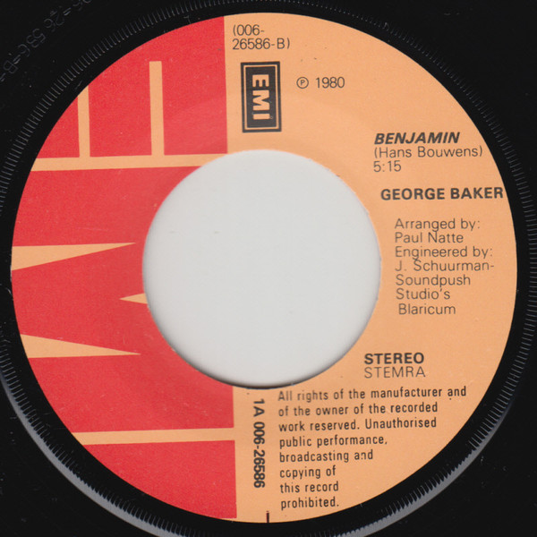George Baker - All My Love 3 George Baker - All My Love