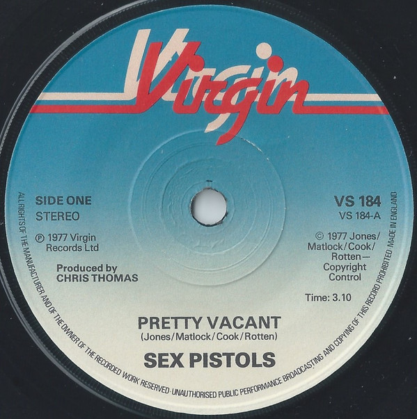 Sex Pistols - Pretty Vacant 3 Sex Pistols - Pretty Vacant