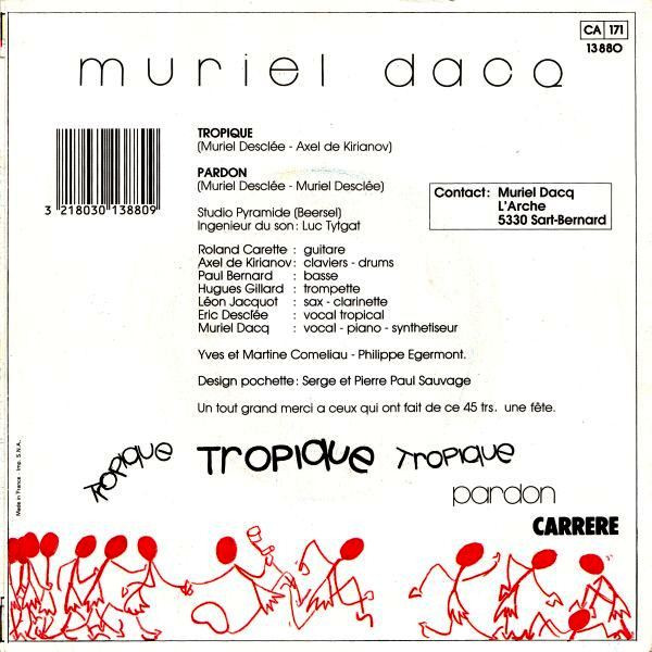 Muriel Dacq - Tropique 2 Muriel Dacq - Tropique