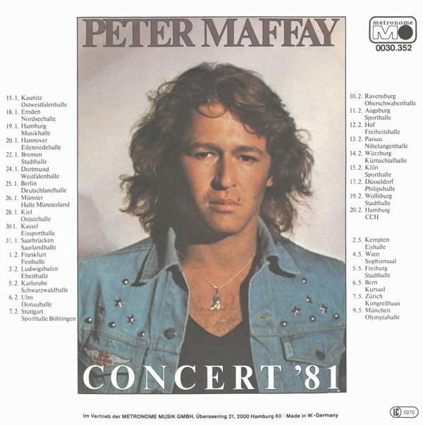 Peter Maffay - Über Sieben Brücken Mußt Du Gehn 2 Peter Maffay - Über Sieben Brücken Mußt Du Gehn