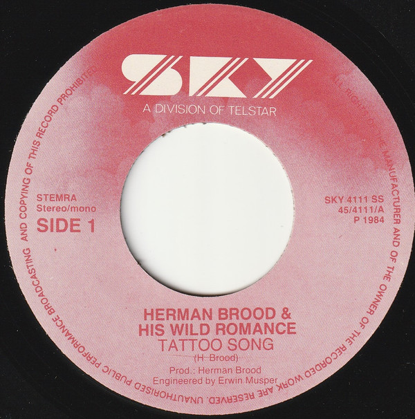 Herman Brood & His Wild Romance - Tattoo Song 3 Herman Brood & His Wild Romance - Tattoo Song