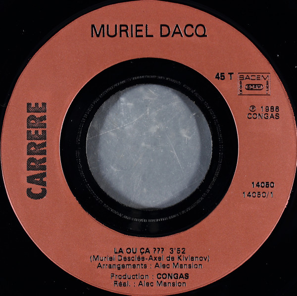 Muriel Dacq - Là Où Ça ??? 3 Muriel Dacq - Là Où Ça ???