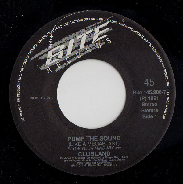 Clubland - Pump The Sound (Like A Megablast) 3 Clubland - Pump The Sound (Like A Megablast)