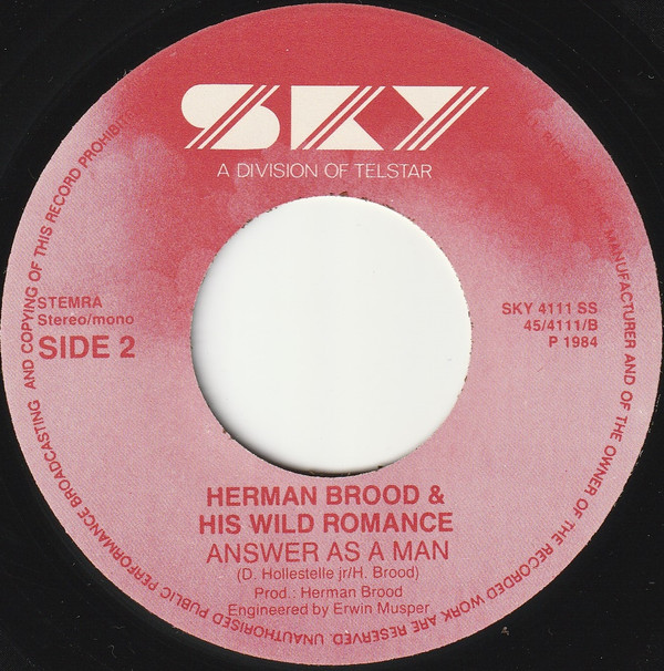 Herman Brood & His Wild Romance - Tattoo Song 4 Herman Brood & His Wild Romance - Tattoo Song