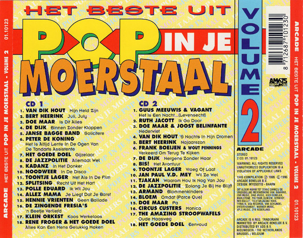 Various - Het Beste Uit Pop In Je Moerstaal - Volume 2 2 Various - Het Beste Uit Pop In Je Moerstaal - Volume 2