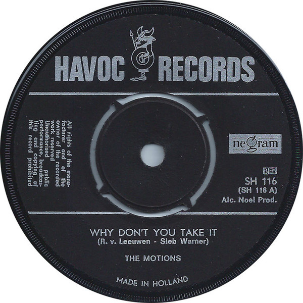 The Motions - Why Don't You Take It / My Love Is Growing 2 The Motions - Why Don't You Take It / My Love Is Growing