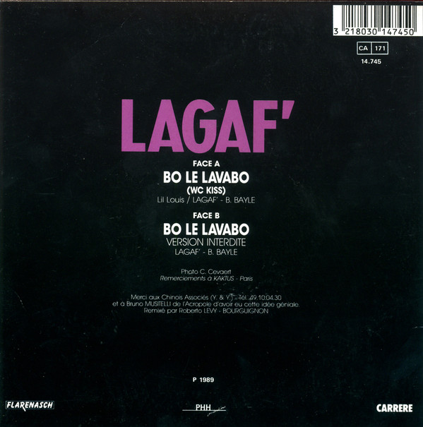Lagaf' - Bo Le Lavabo 2 Lagaf' - Bo Le Lavabo