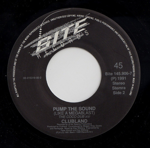 Clubland - Pump The Sound (Like A Megablast) 4 Clubland - Pump The Sound (Like A Megablast)