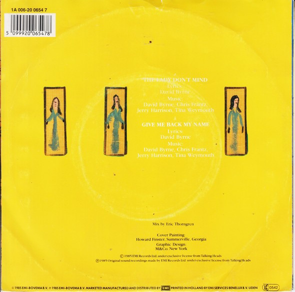 Talking Heads - The Lady Don't Mind 2 Talking Heads - The Lady Don't Mind