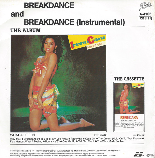 Irene Cara - Breakdance 2 Irene Cara - Breakdance