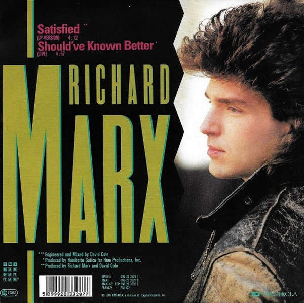 Richard Marx - Satisfied 2 Richard Marx - Satisfied