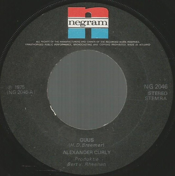 Alexander Curly - Guus 3 Alexander Curly - Guus