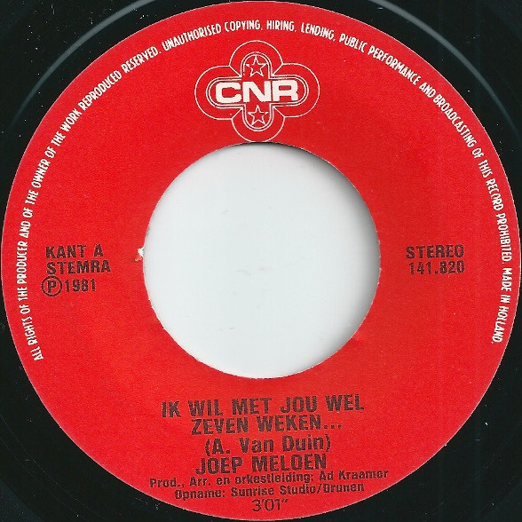 Joep Meloen - Ik Ben Joep Meloen / Ik Wil Met Jou Wel Zeven Weken... 4 Joep Meloen - Ik Ben Joep Meloen / Ik Wil Met Jou Wel Zeven Weken...