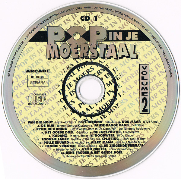 Various - Het Beste Uit Pop In Je Moerstaal - Volume 2 3 Various - Het Beste Uit Pop In Je Moerstaal - Volume 2