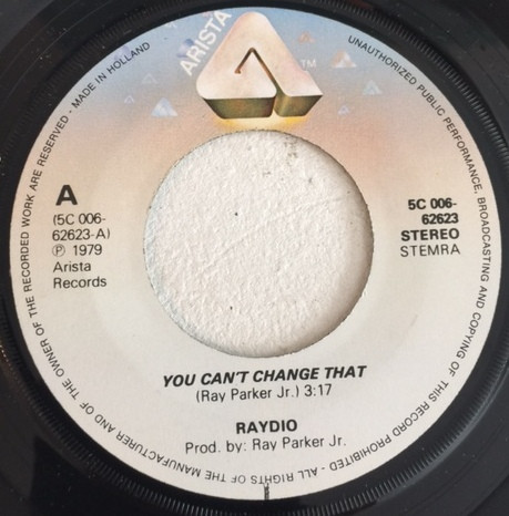 Raydio - You Can't Change That 3 Raydio - You Can't Change That