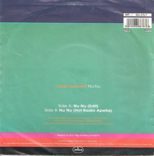 Lidell Townsell - Nu Nu 2 Lidell Townsell - Nu Nu