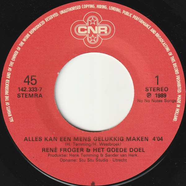 René Froger - Alles Kan Een Mens Gelukkig Maken 3 René Froger - Alles Kan Een Mens Gelukkig Maken