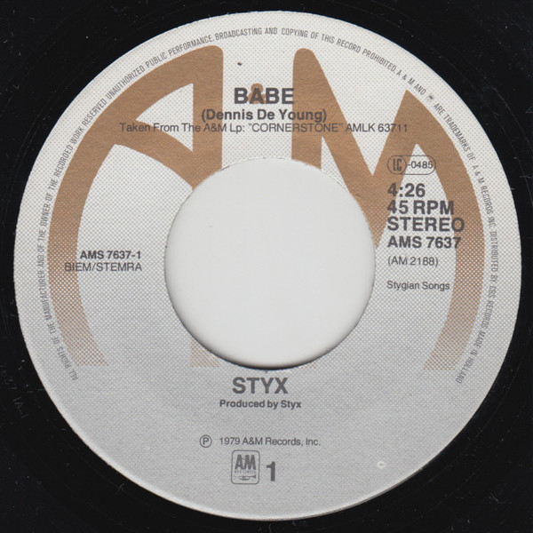 Styx - Babe 3 Styx - Babe