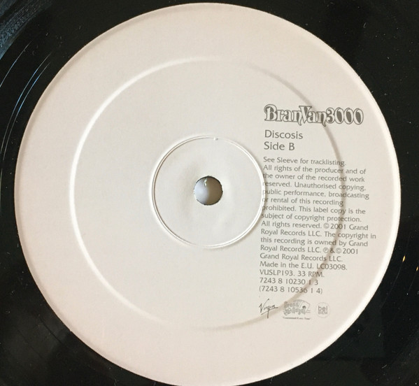 Bran Van 3000 - Discosis 4 Bran Van 3000 - Discosis