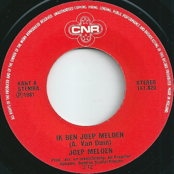 Joep Meloen - Ik Ben Joep Meloen / Ik Wil Met Jou Wel Zeven Weken... 3 Joep Meloen - Ik Ben Joep Meloen / Ik Wil Met Jou Wel Zeven Weken...