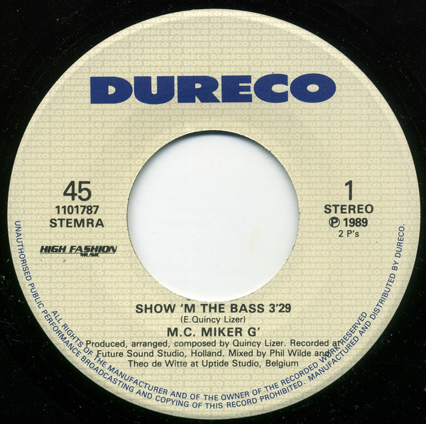 MC Miker G - Show 'M The Bass 3 MC Miker G - Show 'M The Bass