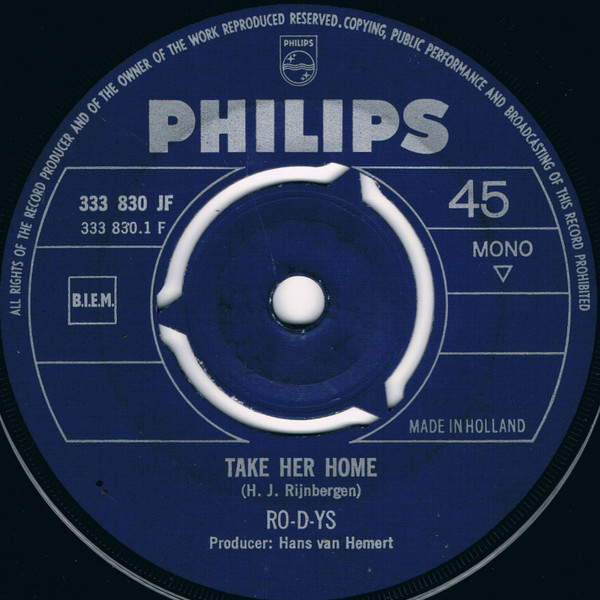 Ro-D-Ys - Only One Week / Take Her Home 3 Ro-D-Ys - Only One Week / Take Her Home