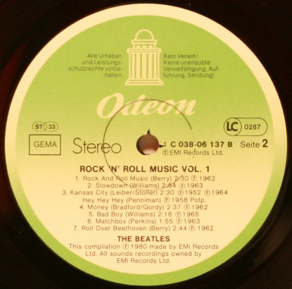 The Beatles - Rock 'n' Roll Music, Volume 1 4 The Beatles - Rock 'n' Roll Music, Volume 1