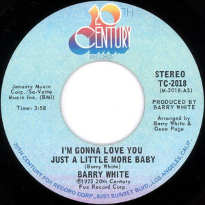 Barry White - I'm Gonna Love You Just A Little More Baby