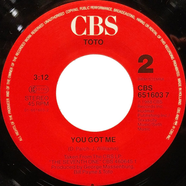 Toto - Pamela 4 Toto - Pamela