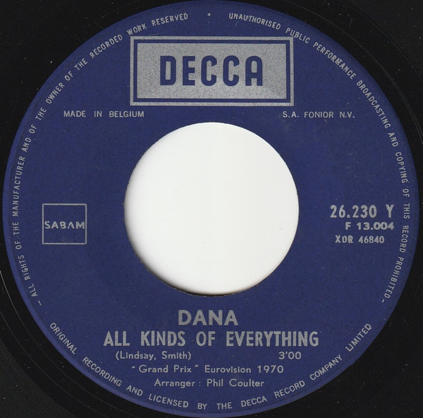 Dana (9) - All Kinds Of Everything 3 Dana (9) - All Kinds Of Everything