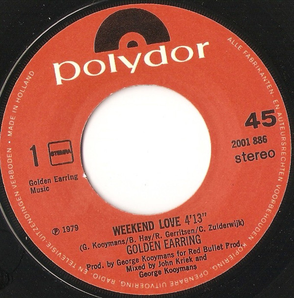 Golden Earring - Weekend Love 3 Golden Earring - Weekend Love