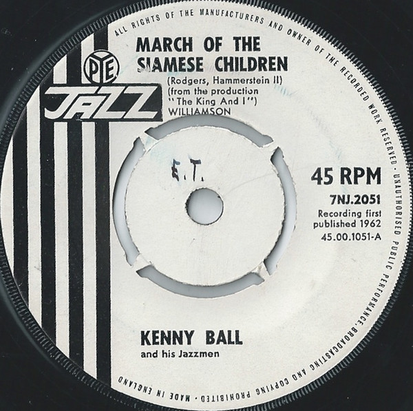 Kenny Ball And His Jazzmen - March Of The Siamese Children 1 Kenny Ball And His Jazzmen - March Of The Siamese Children