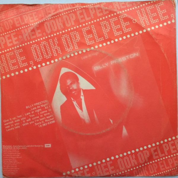 Billy Preston - It Will Come In Time 2 Billy Preston - It Will Come In Time