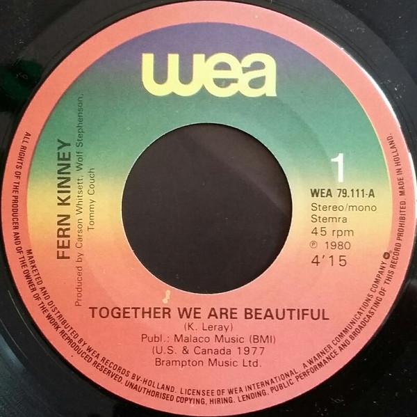 Fern Kinney - Together We Are Beautiful 3 Fern Kinney - Together We Are Beautiful