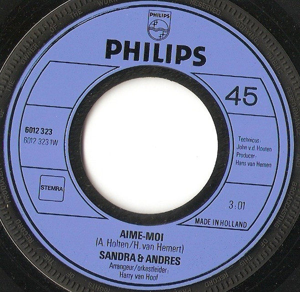 Sandra & Andres - Aime-Moi (Love Me) 3 Sandra & Andres - Aime-Moi (Love Me)