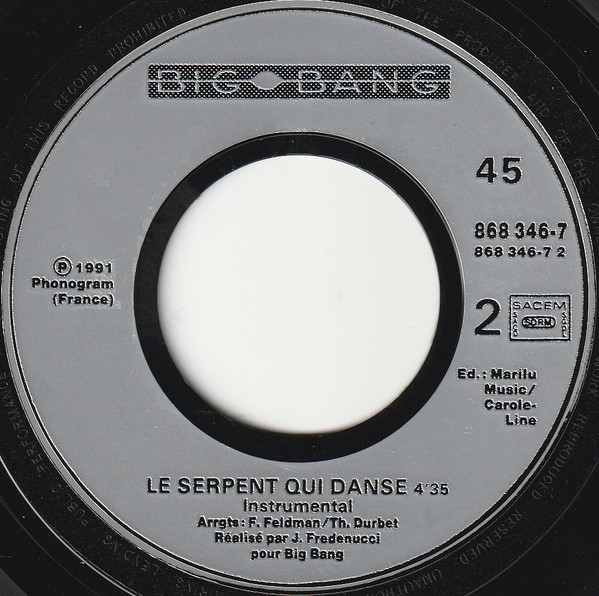 François Feldman - Le Serpent Qui Danse 4 François Feldman - Le Serpent Qui Danse