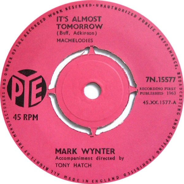 Mark Wynter - It's Almost Tomorrow 1 Mark Wynter - It's Almost Tomorrow