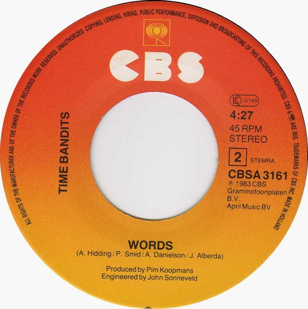 Time Bandits - Listen To The Man With The Golden Voice 4 Time Bandits - Listen To The Man With The Golden Voice