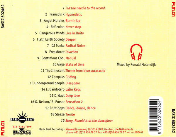 Ronald Molendijk - R.M.01 2 Ronald Molendijk - R.M.01