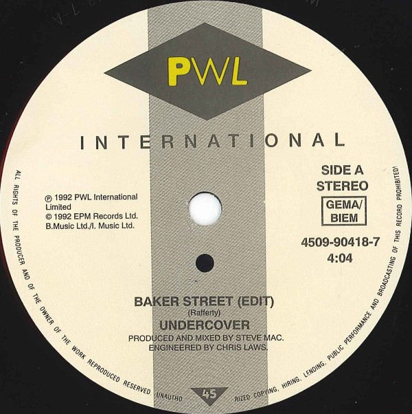 Undercover - Baker Street 3 Undercover - Baker Street