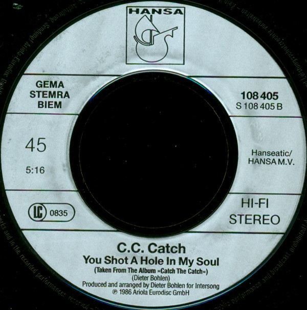 C.C. Catch - Heartbreak Hotel 4 C.C. Catch - Heartbreak Hotel