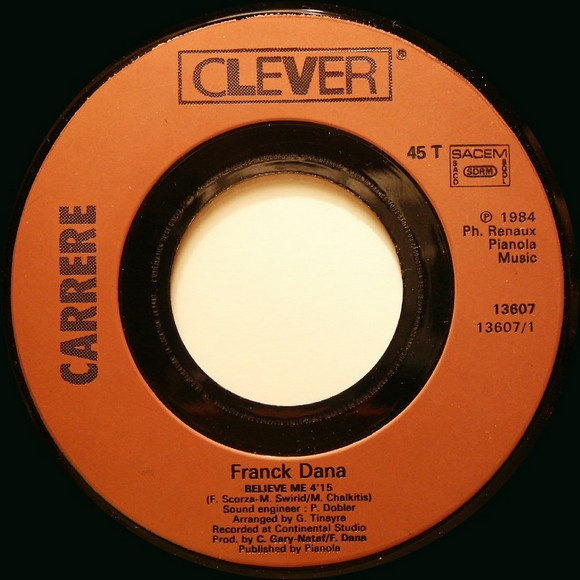 Frank Dana - Believe Me 3 Frank Dana - Believe Me