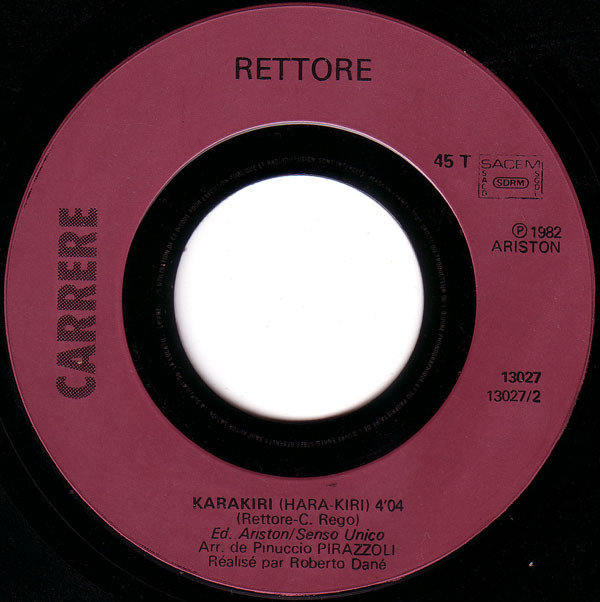 Rettore - Kamikaze Rock'n'Roll Suicide 4 Rettore - Kamikaze Rock'n'Roll Suicide