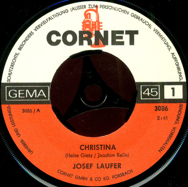Josef Laufer - Christina / My Name Is Joe 3 Josef Laufer - Christina / My Name Is Joe