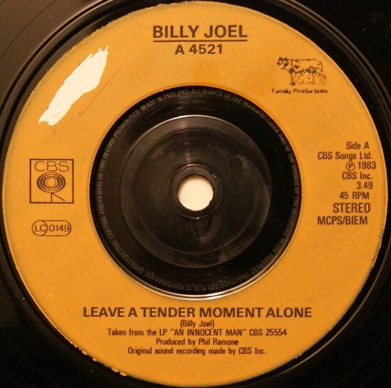 Billy Joel - Leave A Tender Moment Alone 3 Billy Joel - Leave A Tender Moment Alone